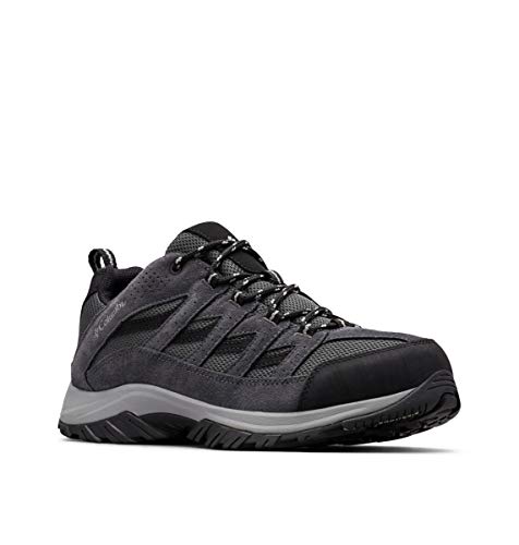 Columbia Crestwood Wanderschuhe für Herren, Schwarz (Shark x Columbia Grey), 42 EU von Columbia