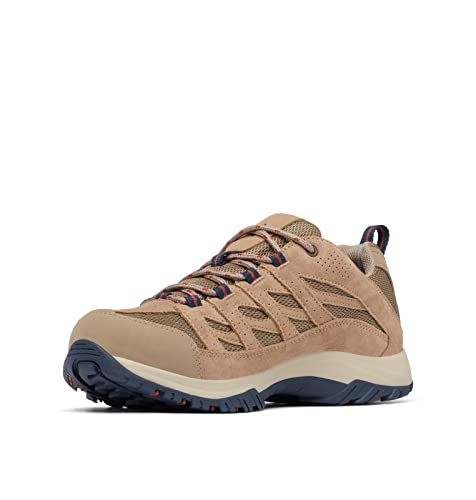 Columbia Herren Crestwood Wasserdicht Wanderschuh, Ash Brown, Warp Red, 44.5 EU von Columbia