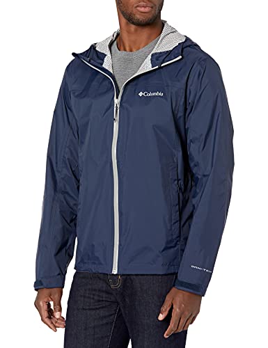 Columbia Herren Evapouration Jacke Regenmäntel, Collegiate Marineblau, Medium von Columbia