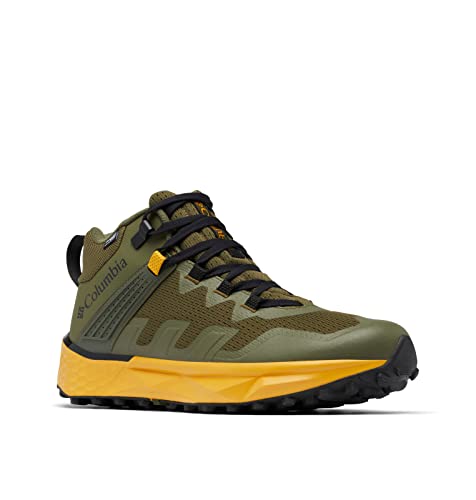 Columbia Herren Facet 75 Mid Outdry wasserdichte Wanderstiefel, Grün (Nori x Golden Yellow), 42 EU von Columbia