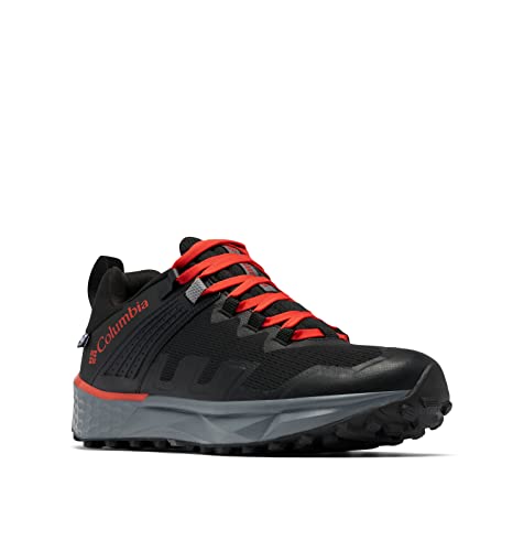 Columbia Herren Facet 75 Outdry wasserdichte Wanderschuhe, Schwarz (Black x Fiery Red), 40.5 EU von Columbia