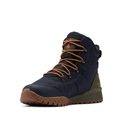 Columbia Fairbanks WP Omni-Heat wasserdichte Schneestiefel für Herren, Blau (Abyss x Dark Adobe), 42 EU von Columbia