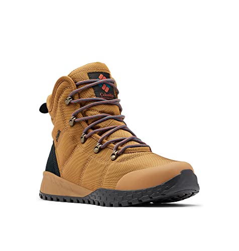 Columbia Fairbanks WP Omni-Heat wasserdichte Schneestiefel für Herren, Braun (Elk x Rusty), 40 EU von Columbia