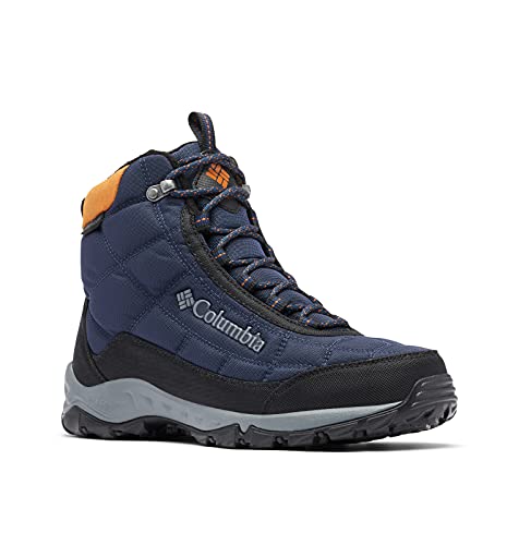Columbia Herren Firecamp-Stiefel der Ersten Generation Wanderschuh, Collegiate Navy/Bright Copper, 40 EU von Columbia