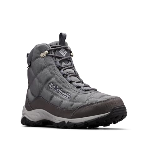 Columbia Herren Firecamp Boot Wanderschuh, Titanium Grey Steel/Graphite, 45 EU von Columbia