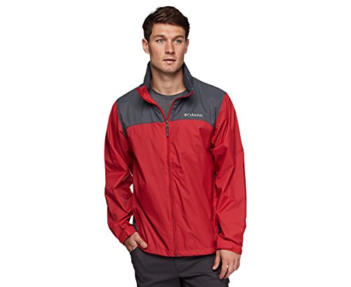 Columbia Herren Glennaker Regenjacke Lake, rot, XXL von Columbia