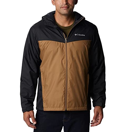 Columbia Herren Glennaker Sherpa gefütterte Jacke, Schwarz/Delta, M von Columbia