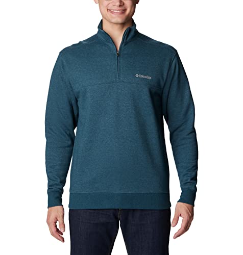 Columbia Herren Hart Mountain II Half Zip Pullover, Night Wave Heather, XX-Large von Columbia