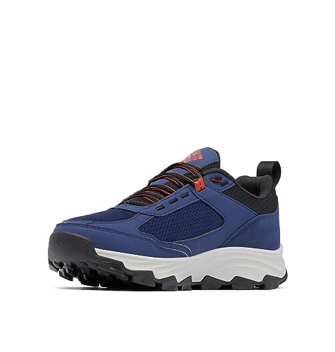 Columbia Hatana Max Outdry WP wasserdichte Wanderschuhe für Herren, Blau (Blue Shadow x Warp Red), 40.5 EU von Columbia