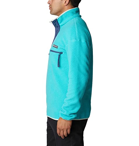 Columbia Herren Helvetia Half Snap Fleece, Bright Aqua, Large von Columbia