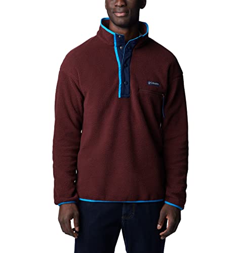 Columbia Herren Helvetia Half Snap Fleece, Elderberry, Medium von Columbia