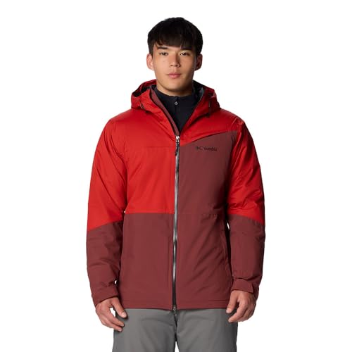 Columbia Herren Iceberg Point 2 Jacke Skijacke, Spice/Sail Red, S von Columbia