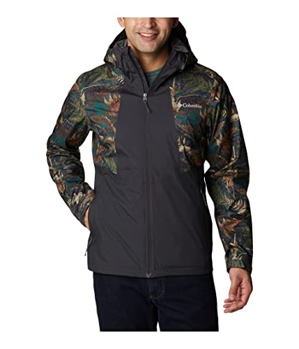 Columbia Herren Inner Limits II Jacke, Hai-/Fichtenmuster, Nordwald-Druck, Large von Columbia