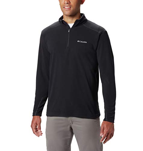 Columbia Herren Klamath Range II Halber Reißverschluss Wander-Shirt, Schwarz, XL von Columbia