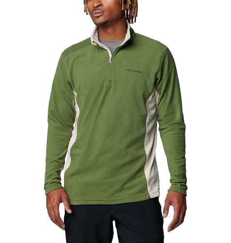 Columbia Herren Klamath Range Ii Half Zip Pullover, Canteen/Dark Stone, Large von Columbia