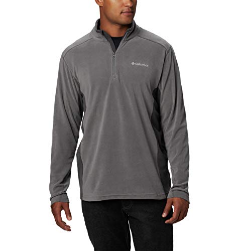 Columbia Herren Klamath Range Ii Half Zip Pullover, City Grey/Shark, Mittel von Columbia