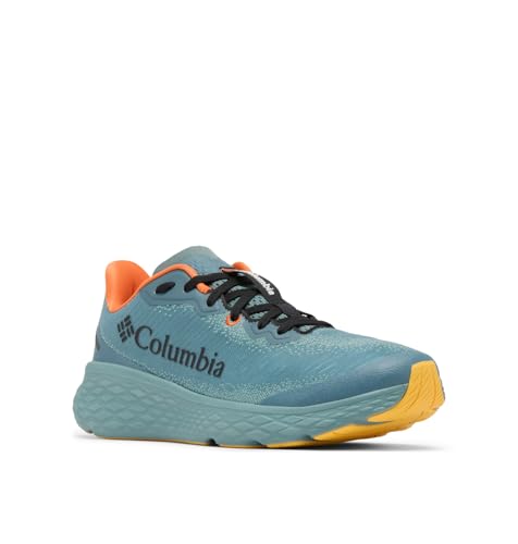 Columbia Herren Konos Featherweight Laufschuh, Metall/Tangy Orange, 40.5 EU Weit von Columbia