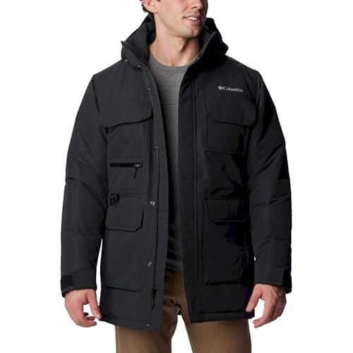 Columbia Herren Landroamer Parka Jacke, Schwarz, XL von Columbia