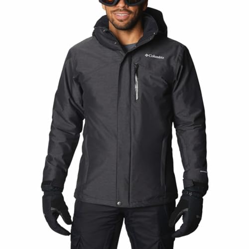 Columbia Herren Last Tracks Jacke, Schwarz Melange, L von Columbia