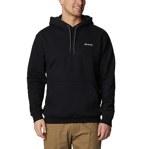 Columbia Herren Marble Canyon Heavy Fleece Hoodie Sweatshirt, Schwarz, XL von Columbia