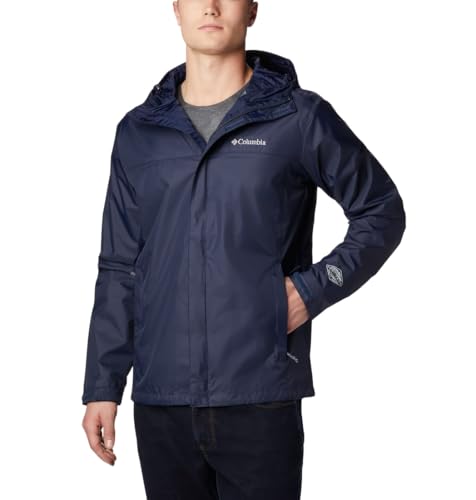 Columbia Herren Men's Watertight II Rain Jacket Regenjacke, Collegiate Marineblau, Medium von Columbia