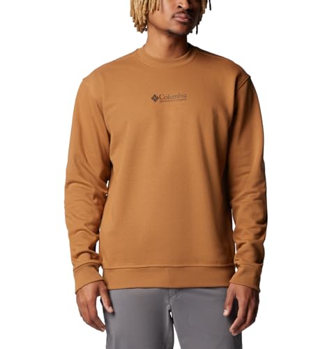 Columbia Herren Meridian Creek Crew Sweatshirt, Kamelbraun/CSC Center Chest, XX-Large von Columbia