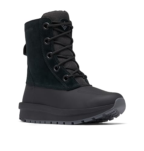 Columbia Moritza Shield Omni-Heat wasserdichte Schneestiefel für Damen, Schwarz (Black x Graphite), 39 EU von Columbia