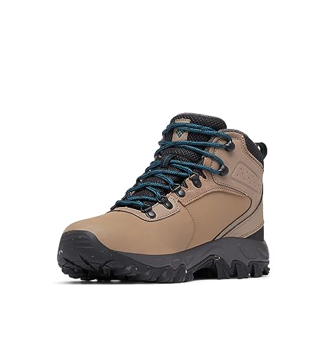 Columbia Newton Ridge WP Omni-Heat II wasserdichte Wanderstiefel für Herren, Braun (Ash Brown x Night Wave), 42.5 EU von Columbia