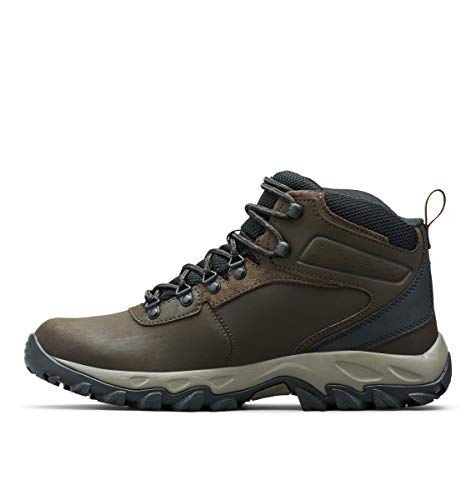 Columbia Newton Ridge Plus II WP wasserdichte Wanderstiefel für Herren, Braun (Cordovan x Squash), 43 EU von Columbia