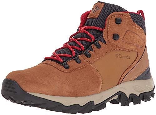 Columbia Herren Newton Ridge Plus II Wildleder, wasserdicht Wanderstiefel, Elk, Mountain Red, 39 EU von Columbia