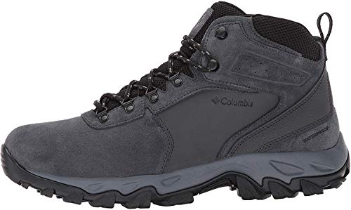 Columbia Herren Newton Ridge Plus II Wildleder, wasserdicht Wanderstiefel, Haifisch Schwarz, 42 EU von Columbia