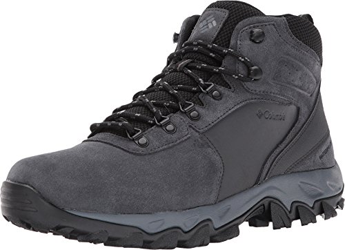 Columbia Herren Newton Ridge Plus II Wildleder, wasserdicht Wanderstiefel, Haifisch Schwarz, 50 EU von Columbia