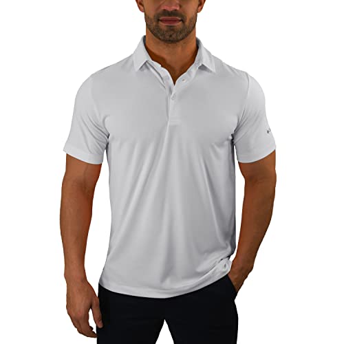 Columbia Herren Omni-Wick Drive Polo, weiß, XX-Large von Columbia