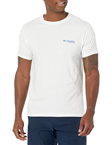 Columbia Herren PFG Graphic T-Shirt, Weiß/Dreieck, XL Columbia Herren PFG Graphic T-Shirt, Weiß/Dreieck, XL von Columbia