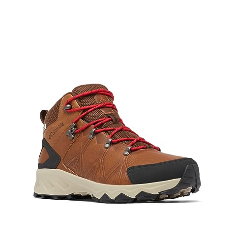 Columbia Peakfreak II Mid Outdry WP Leather wasserdichte Wanderstiefel für Herren, Braun (Elk x Black), 42.5 EU von Columbia