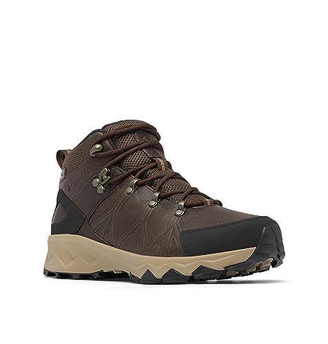 Columbia Peakfreak II Mid Outdry WP Leather wasserdichte Wanderstiefel für Damen, Braun (Cordovan x Black), 36 EU von Columbia