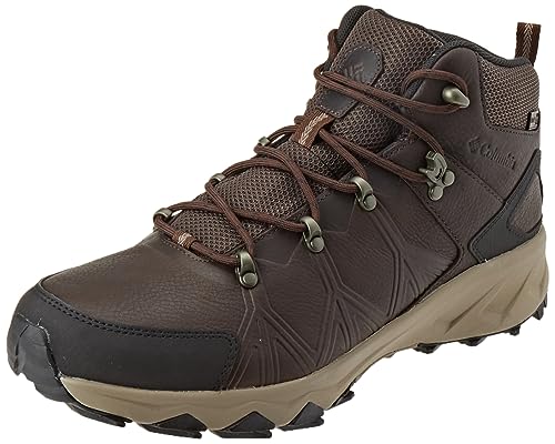 Columbia Peakfreak II Mid Outdry WP Leather wasserdichte Wanderstiefel für Damen, Braun (Cordovan x Black), 40 EU von Columbia