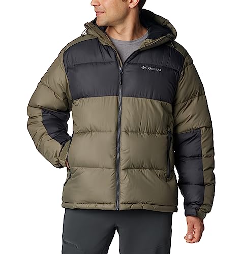 Columbia Herren Pike Lake II Hooded Jacket Baby Jacke, Roca Verde/Tiburón, Large von Columbia