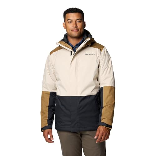 Columbia Herren Point Park Interchange Jacke 3-in-1-Wintermantel, Dark Stone/Delta/Schwarz, XXL von Columbia