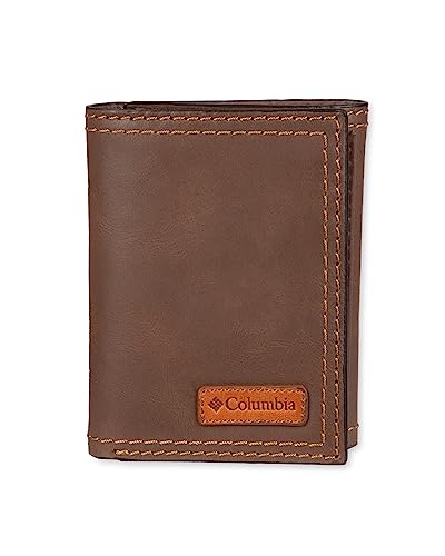 Columbia Herren RFID Trifold Geldbörse, Xcap Braun, No Size, RFID Trifold Wallet von Columbia