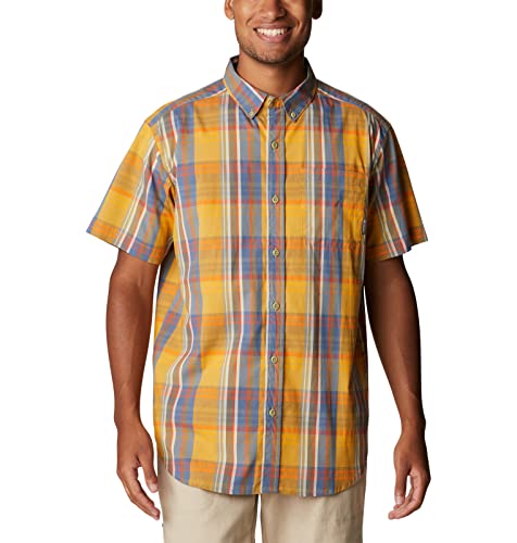 Columbia Herren Rapid Rivers II Short Sleeve Wander-Shirt, Savory Multi Madras, Large von Columbia