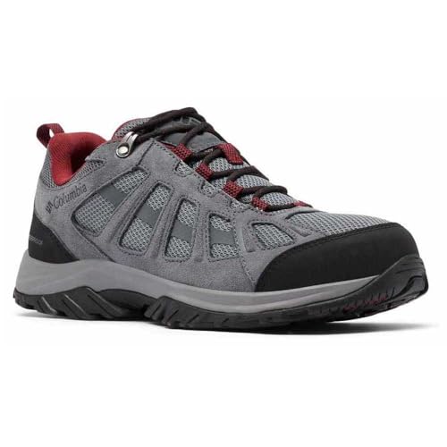 Columbia Herren Redmond 3 wasserdichte Low Rise Trekking-und Wanderschuhe, grau, 42.5 EU von Columbia