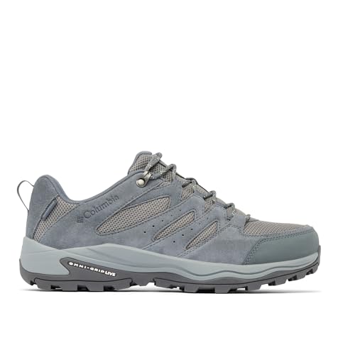 Columbia Herren Redmond IV Low Waterproof Trekking Shoes, Graphite, Citron Haze, 43 EU von Columbia