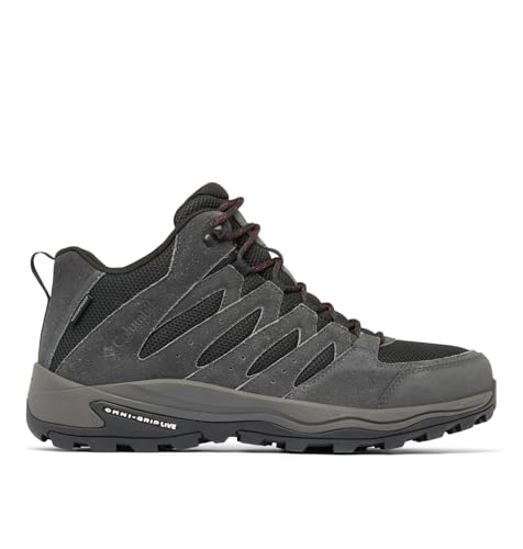 Columbia Herren Redmond IV Waterproof Mid Rise Trekking-und Wanderstiefel, Black, Mountain Red, 42 EU Columbia Herren Redmond IV Waterproof Mid Rise Trekking-und Wanderstiefel, Black, Mountain Red, 42 EU von Columbia