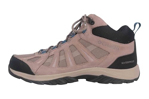 Columbia Herren Redmond III Waterproof Mid Rise Trekking-und Wanderstiefel, Iron Phoenix Blue, 40.5 EU von Columbia