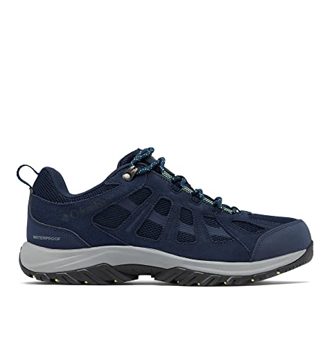 Columbia Redmond III WP wasserdichte Wanderschuhe für Herren, Blau (Collegiate Navy x Ti Grey Steel), 40 EU von Columbia