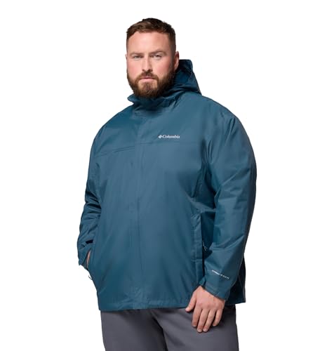 Columbia Herren Regenjacke Watertight II, Everblue, M von Columbia