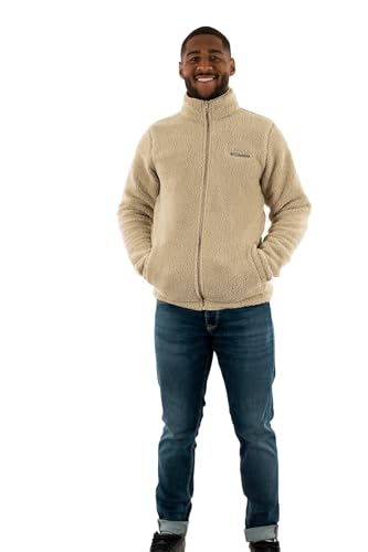 Columbia Herren Rugged Ridge Iii Sherpa Full Zip Pullover, braun, XXL von Columbia