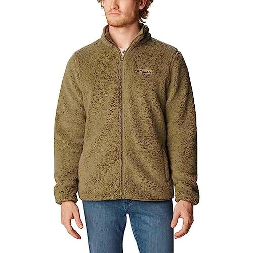 Columbia Herren Rugged Ridge Iii Sherpa Polo-Pullover, 397-Stone Green, XXL von Columbia