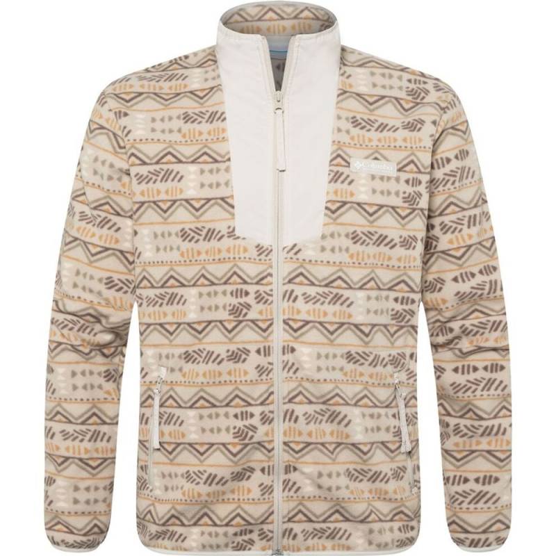 Columbia Herren Sequoia Grove Printed Full Zip Fleecejacke dark stone horizons M von Columbia